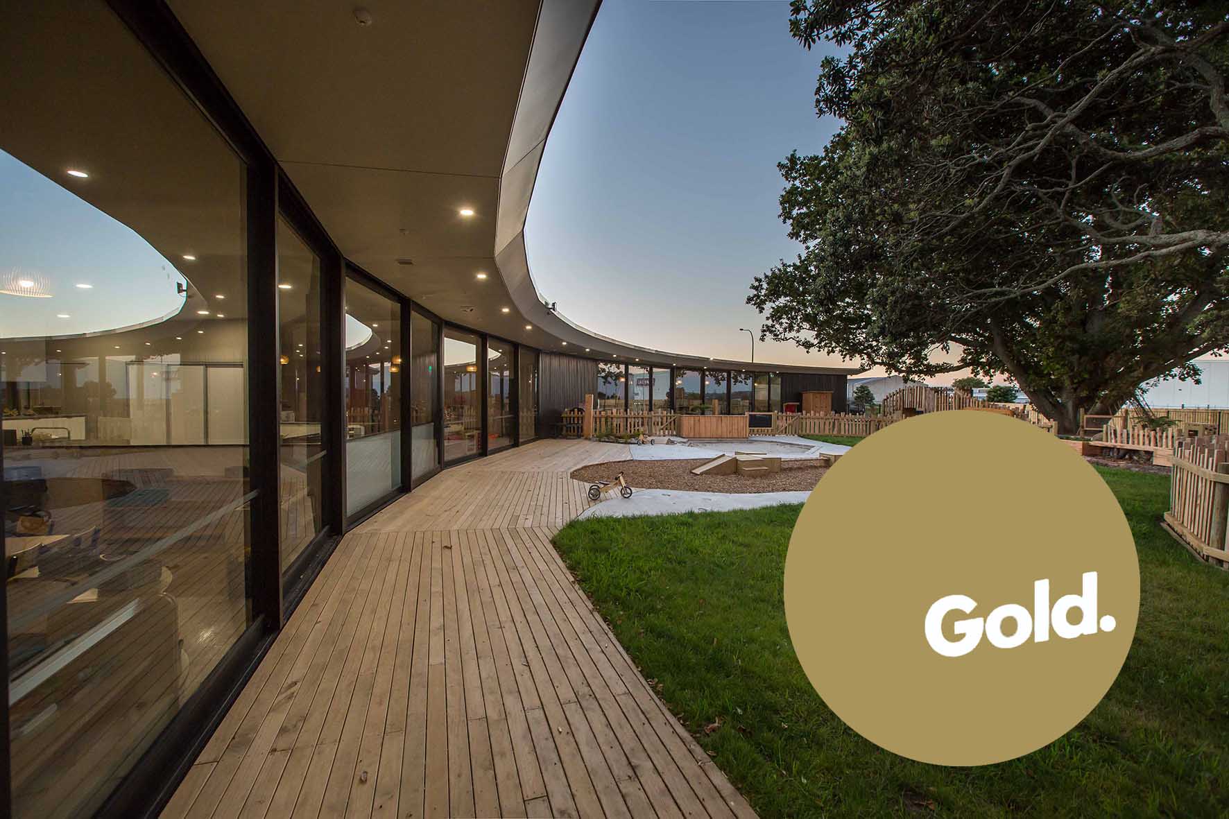 DINZ Best Design Awards – Chrysalis Childcare – Gold