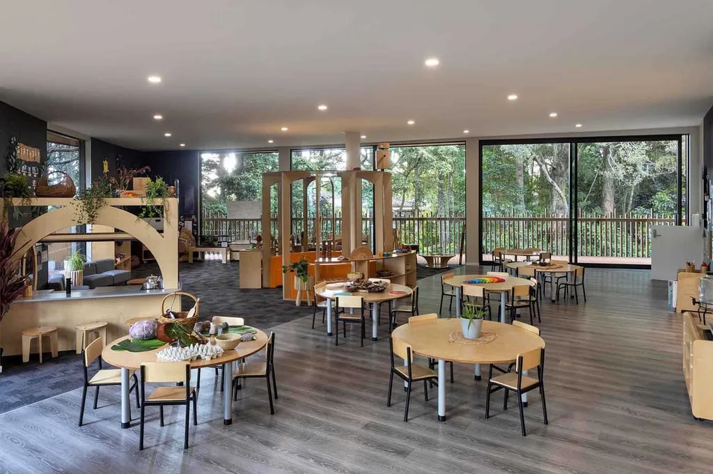 Gaia (Earth) Forest Preschool featured on Designboom