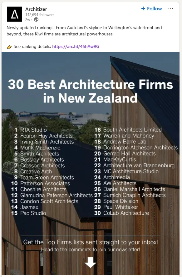 Top 5 Best Architectural Firms in New Zealand
